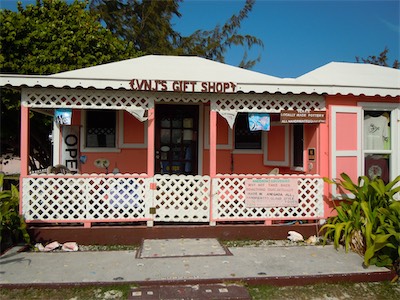 The gift shop on Anegada where we bought our souvenirs.