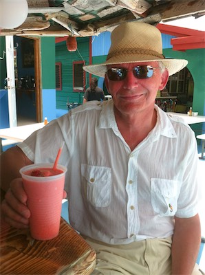 Mother's Day in Anegada.Big Bamboo Beach Bar & Restaurant, Jack Bay Point.