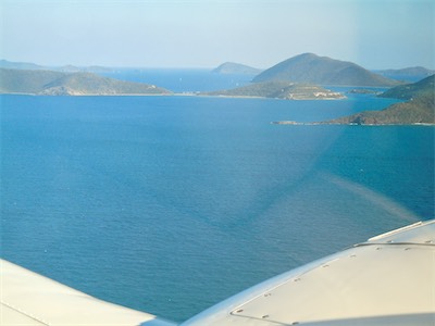 We are approaching Tortola, BVI