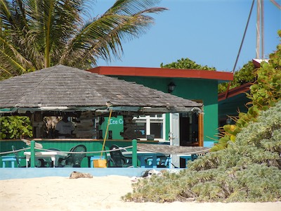 Big Bamboo Beach Bar & Restaurant, Jack Bay Point.