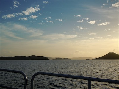 Tortola in view