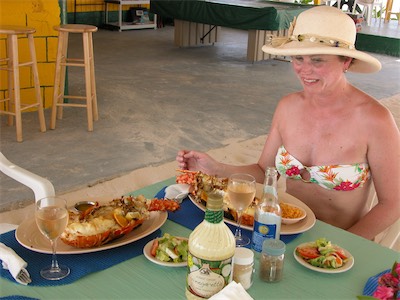 Anegada Lobster, Cow Wreck, Anegada, BVI
