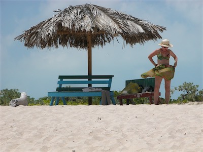 Big Bamboo Beach Bar & Restaurant, Jack Bay Point.