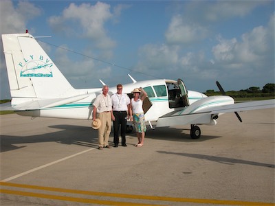 Ready to fly back to Tortola