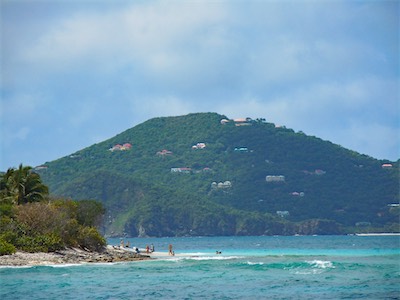 Sandy Cay Island and Tortola, British Virgin Islands