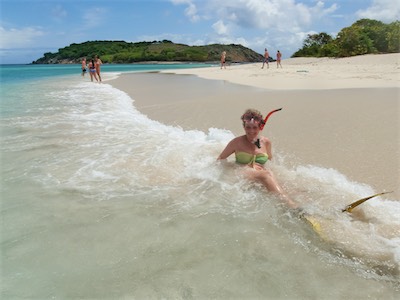 Sandy Spit Island, British Virgin Islands