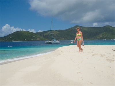 Sandy Spit Island, British Virgin Islands