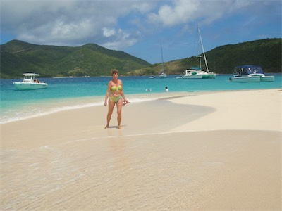 Sandy Spit Island, British Virgin Islands