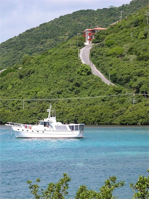 Sea Cow Bay and the "Elevator" Road