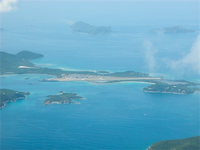 Little Camanoe and Terrance B. Lettsome Airport, Tortola, British Virgin Islands