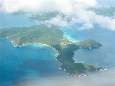 White Bay Beach, Guana Island, British Virgin Islands