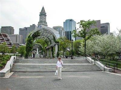 Christopher Columbus Waterfront Park, Clock Tower, Boston, MA