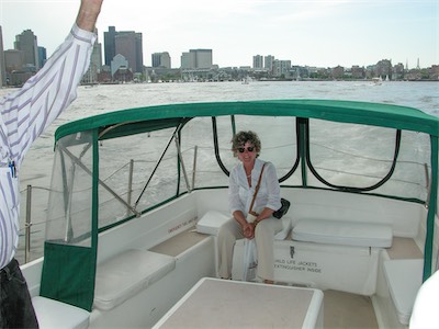 Water Taxi to the Hyatt Regency Boston Harbor