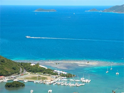 Dead Chest Island, Peter Island and Manatee Point, Sea Cow Bay