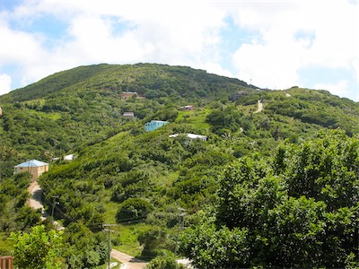 Mount Sage, the highest point in the British Virgin Islands