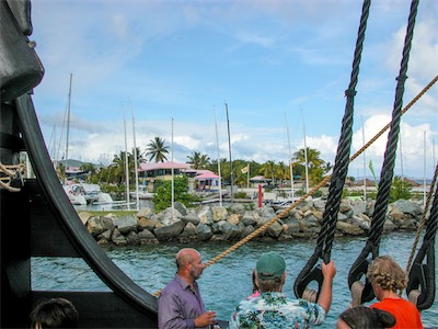 A sailing trip on the Niña
