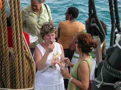 A sailing trip on the Niña