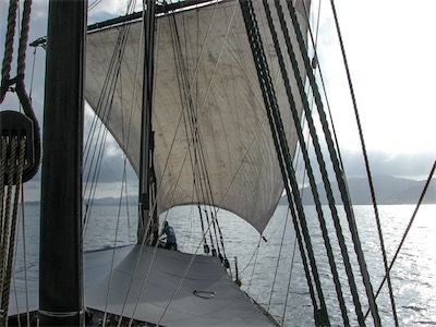 A sailing trip on the Niña