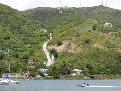 Sea Cow Bay and another road that isn’t quite as steep