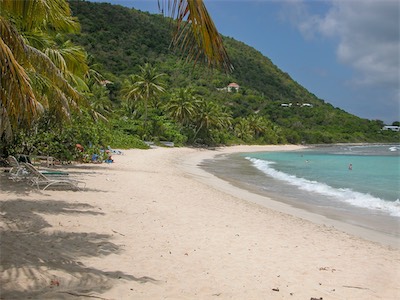 Smuggler's Cove, perfectly horseshoe-shaped