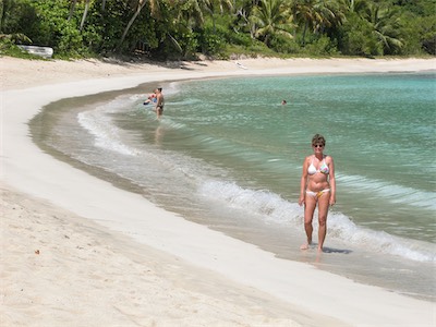 Smuggler's Cove, perfectly horseshoe-shaped