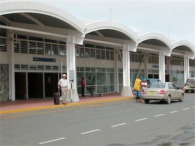 Flight back home, Terrance B. Lettsome Airport, BVI