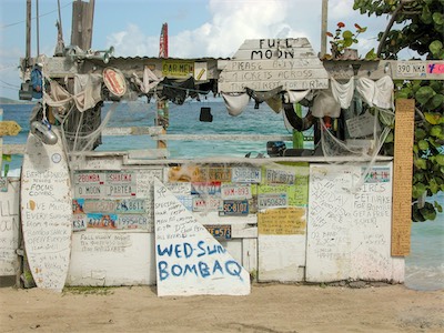 Bomba Shack, Cappoons Bay, Tortola, British Virgin Islands