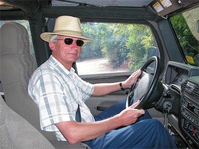 Driving to Smuggler's Cove