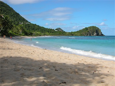 Smuggler's Cove, perfectly horseshoe-shaped