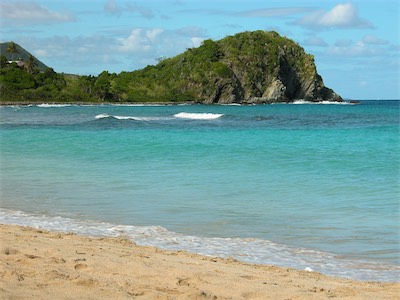 Smuggler's Cove, perfectly horseshoe-shaped