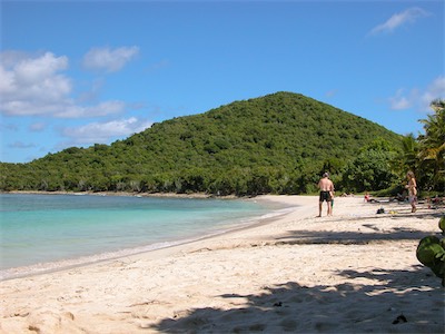 Smuggler's Cove, perfectly horseshoe-shaped