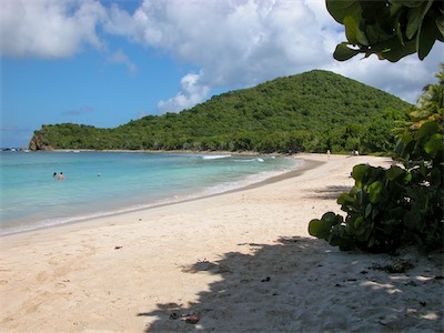 Smuggler's Cove, perfectly horseshoe-shaped