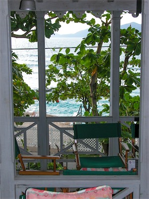 Gazebo, Sugar Mill, Tortola, British Virgin Islands